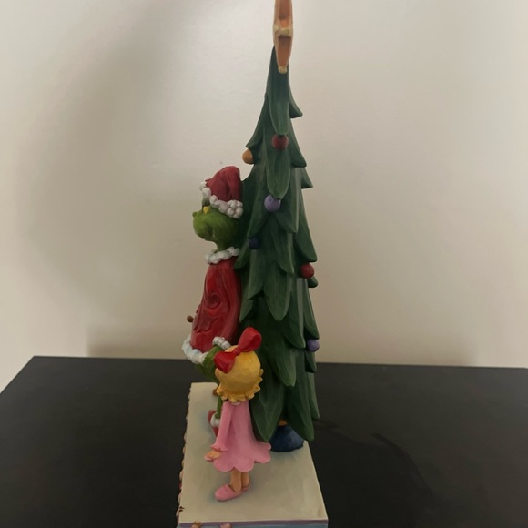 Jim Shore Dr Seuss 6006567 Grinch Max and Cindy Decorating Tree Figurine. No Box - Picture 4 of 10